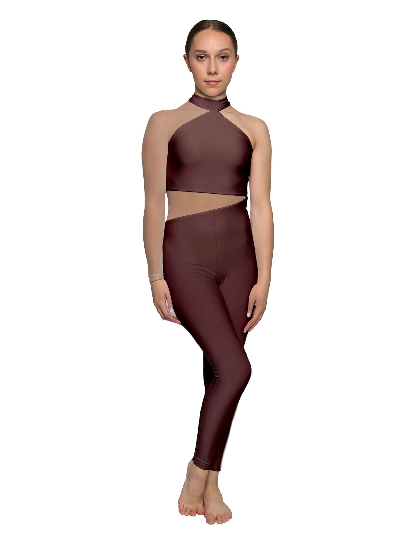 Solid Lycra Voltage Unitard