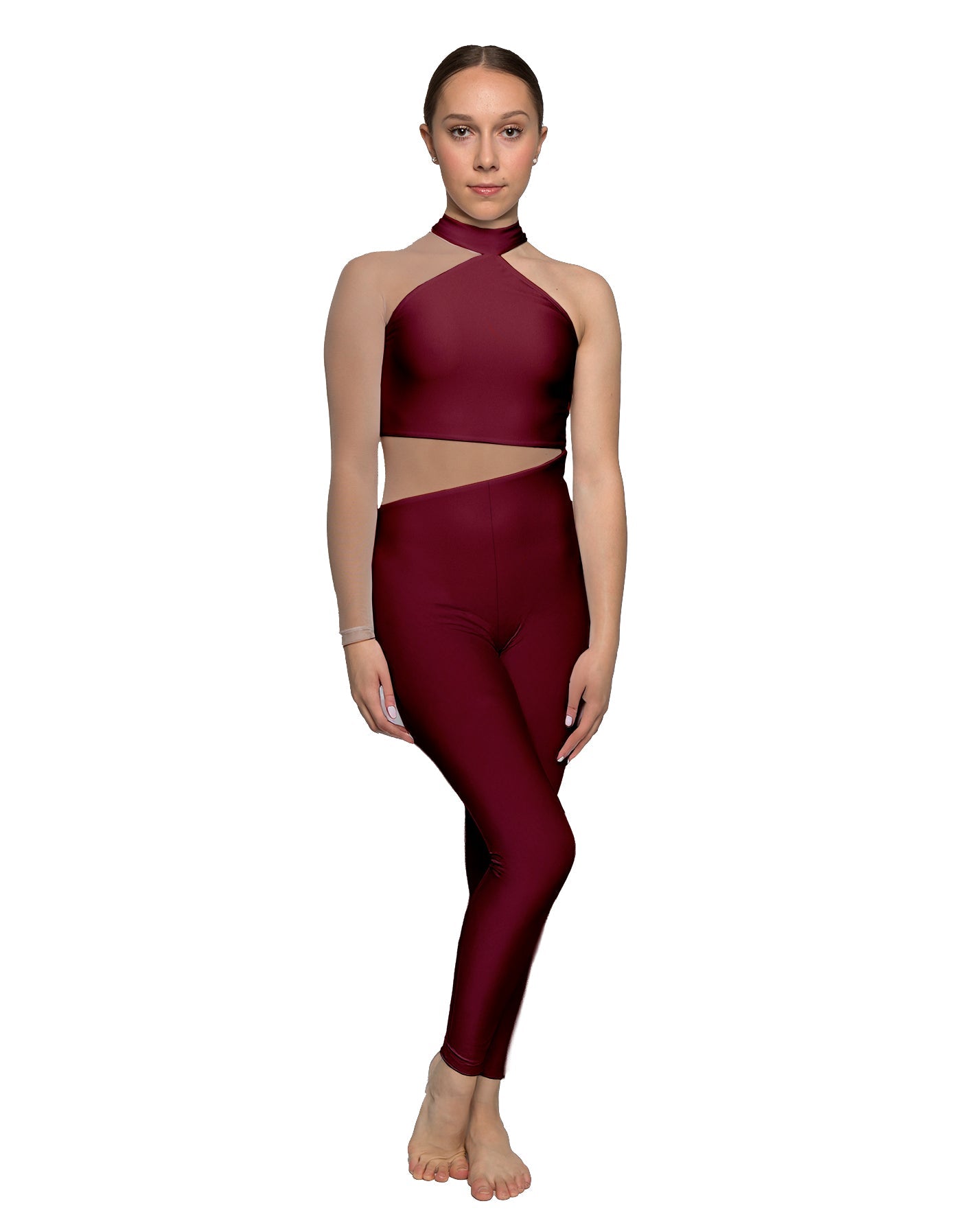 Solid Lycra Voltage Unitard