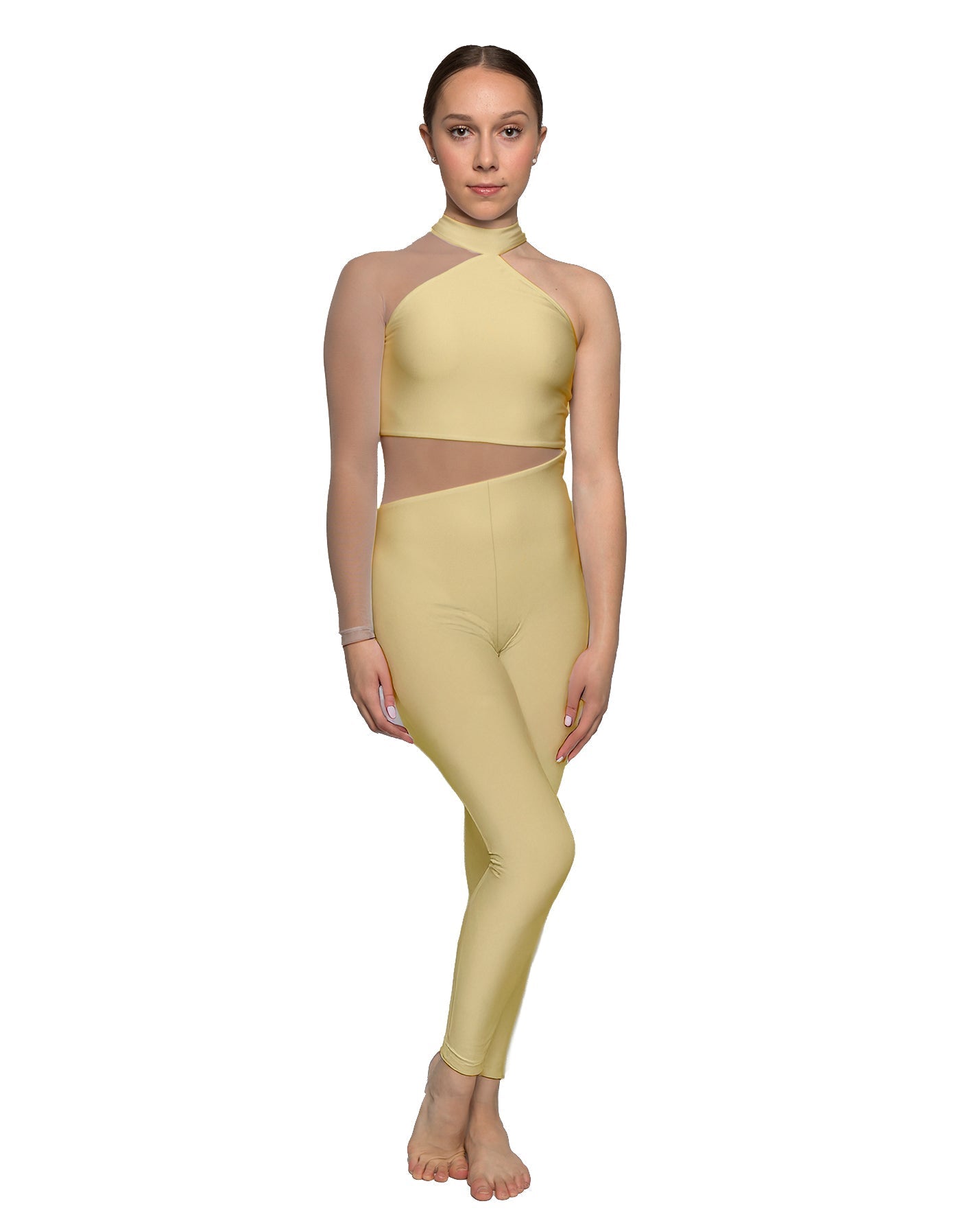 Solid Lycra Voltage Unitard