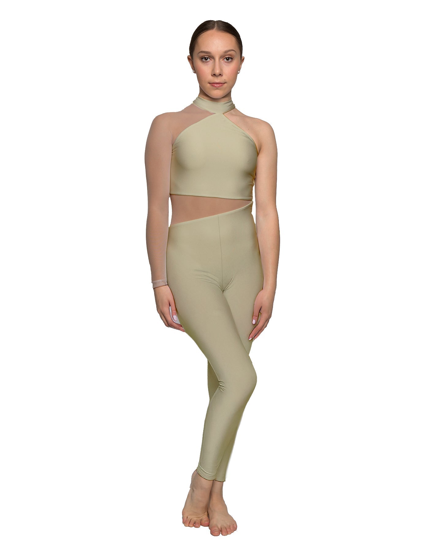 Solid Lycra Voltage Unitard