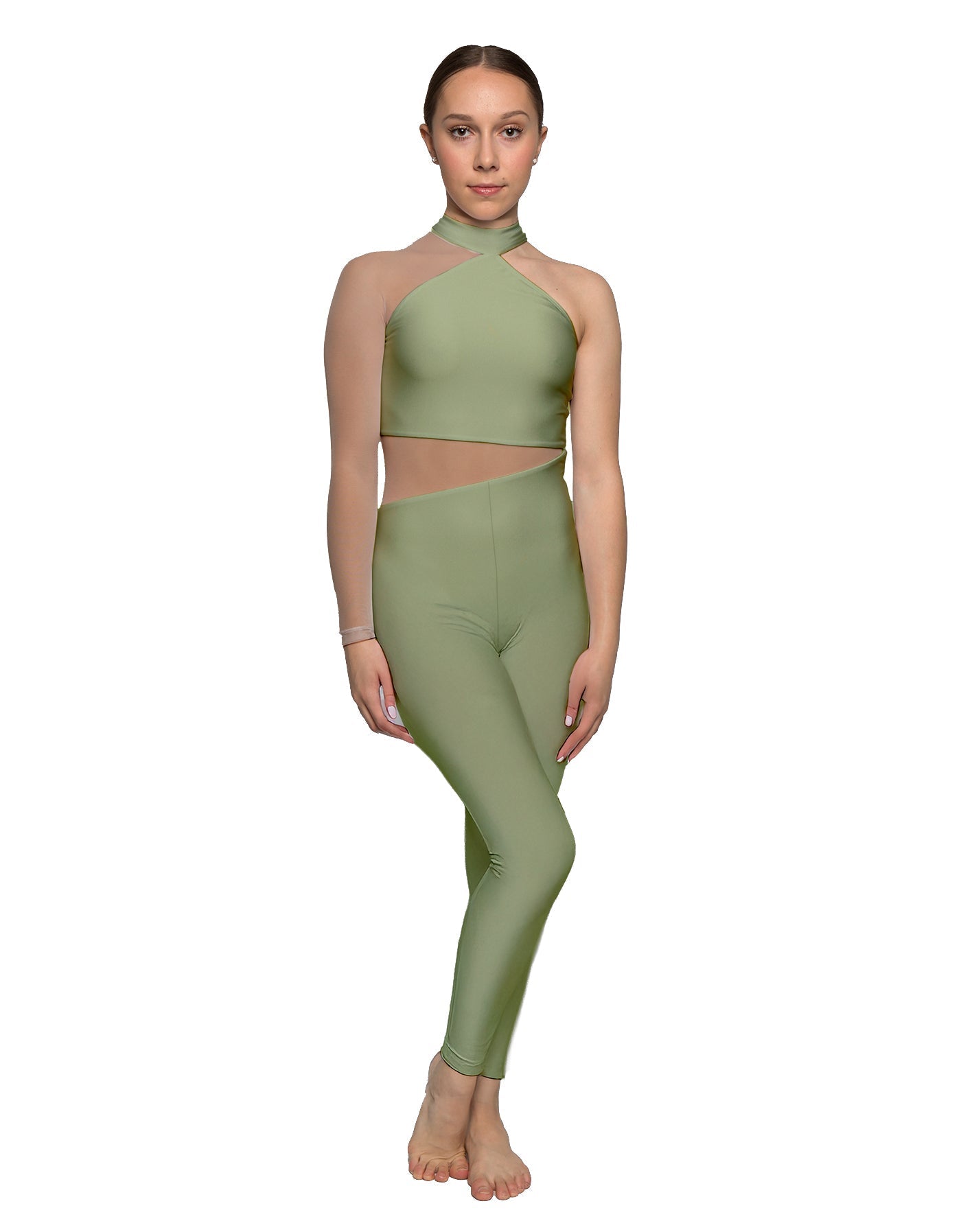 Solid Lycra Voltage Unitard