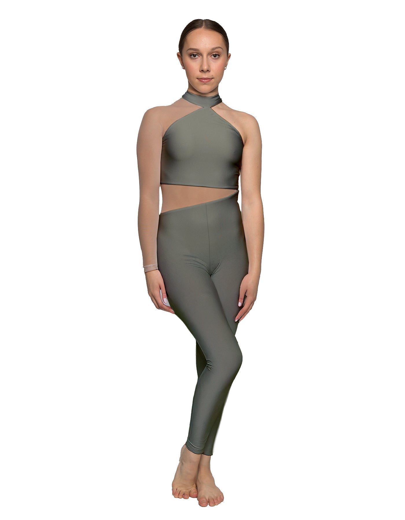 Solid Lycra Voltage Unitard