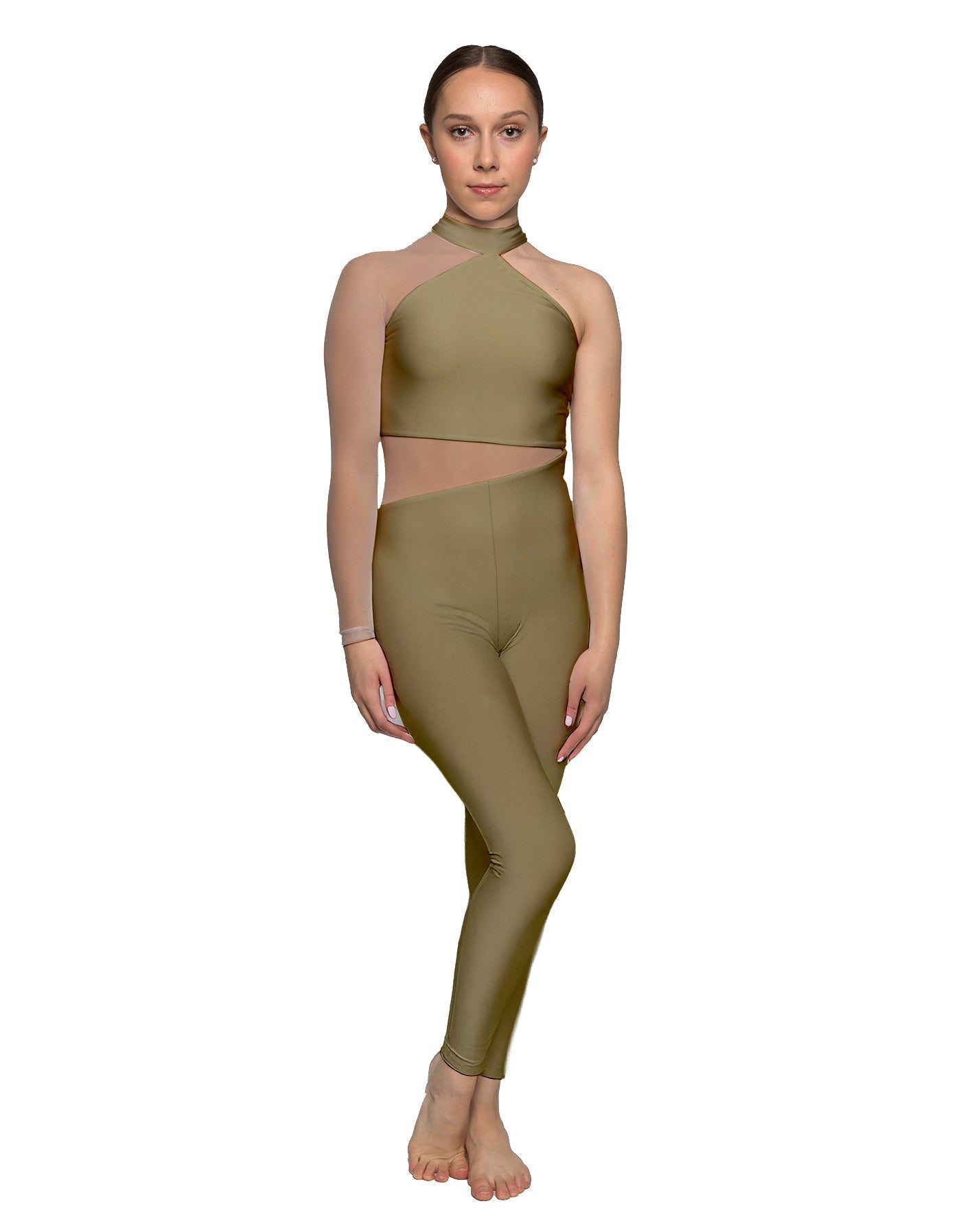 Solid Lycra Voltage Unitard