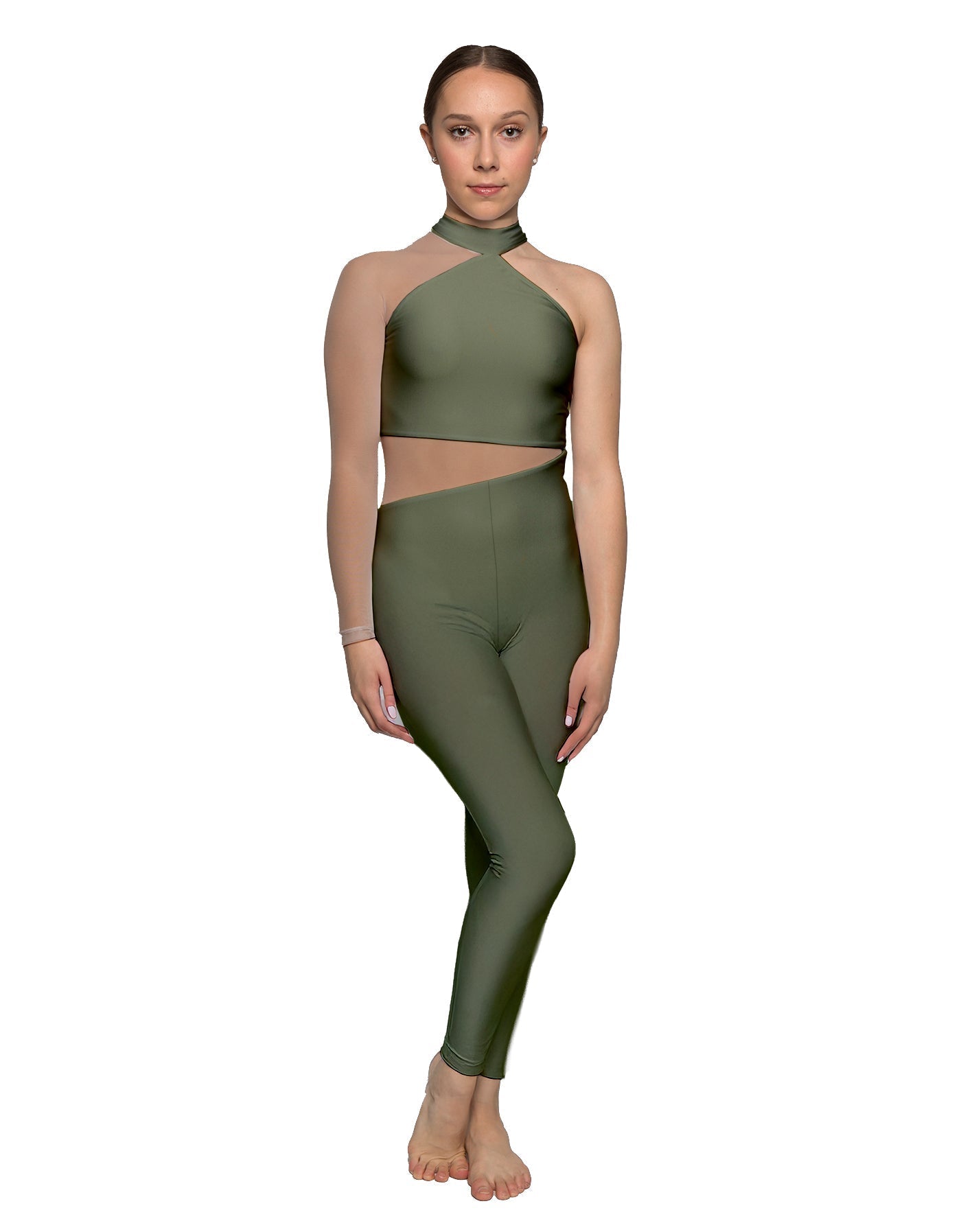 Solid Lycra Voltage Unitard