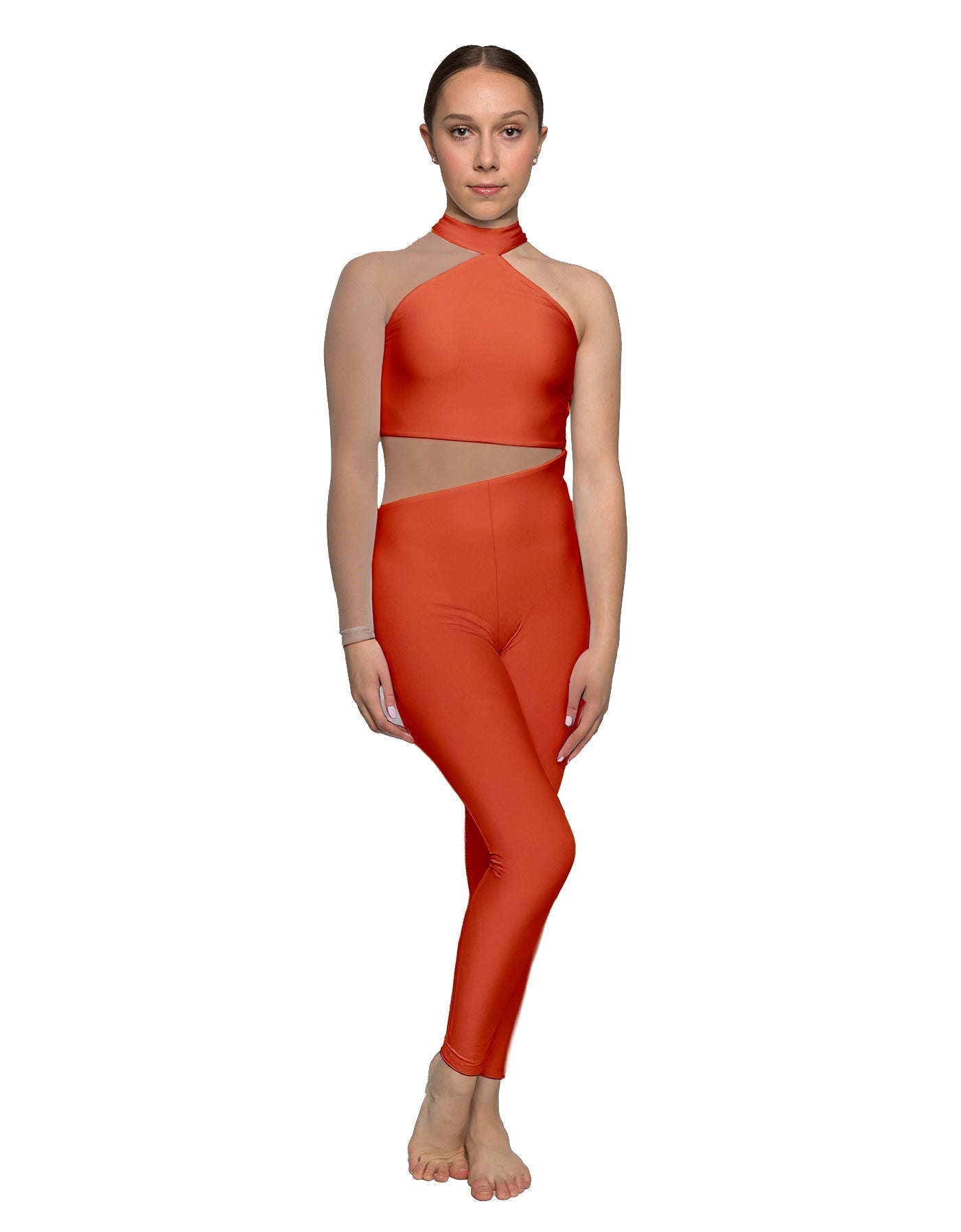 Solid Lycra Voltage Unitard