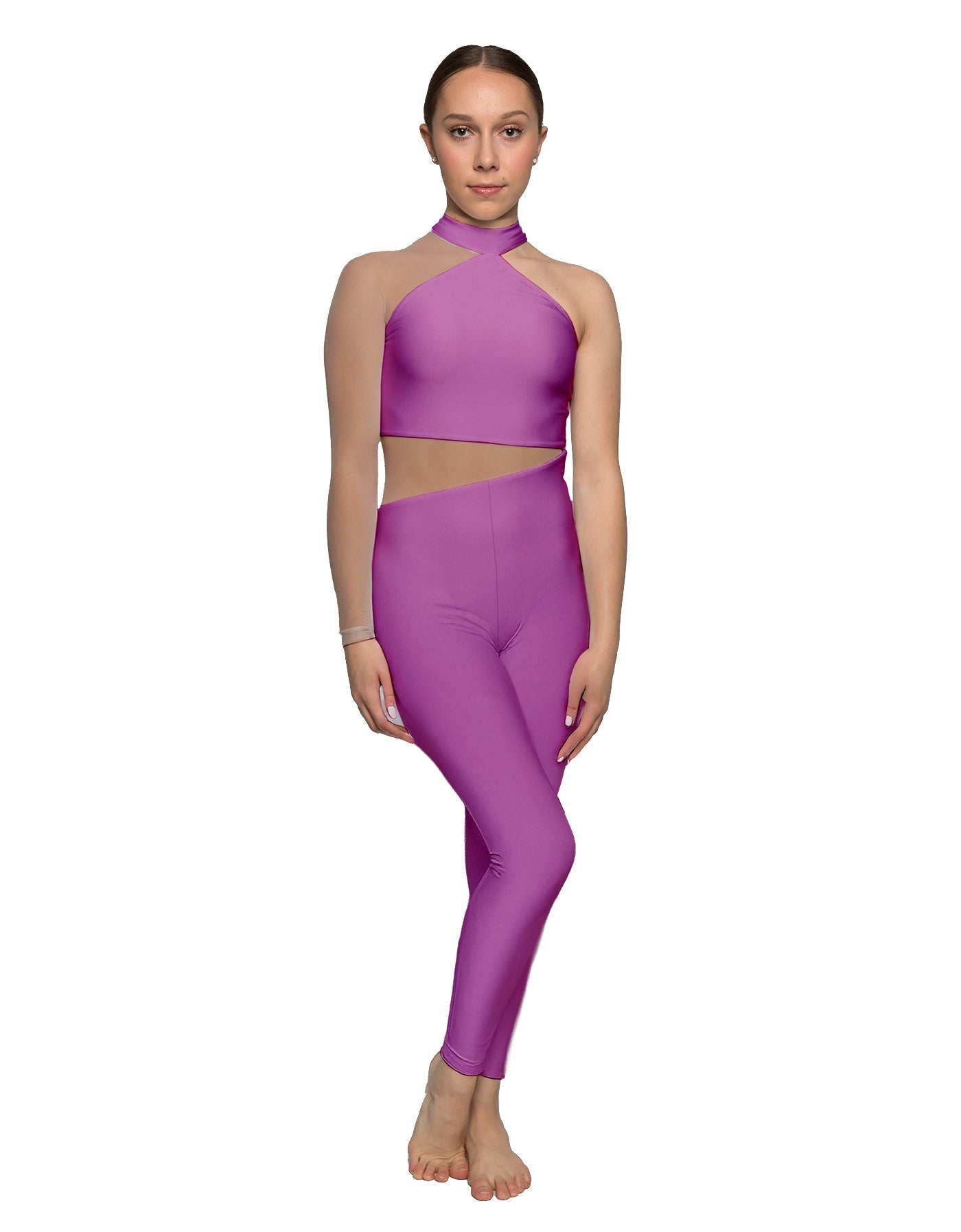 Solid Lycra Voltage Unitard