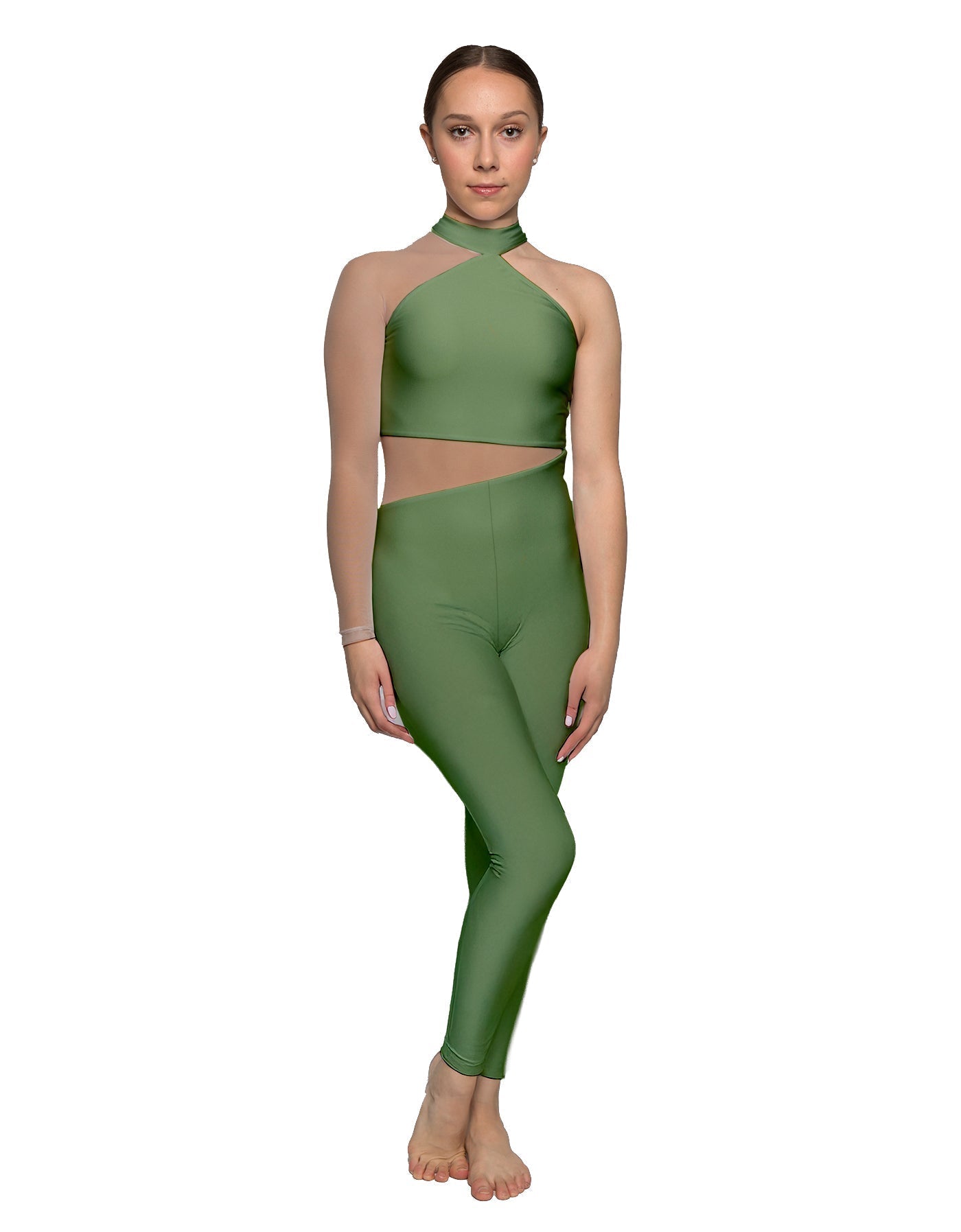 Solid Lycra Voltage Unitard