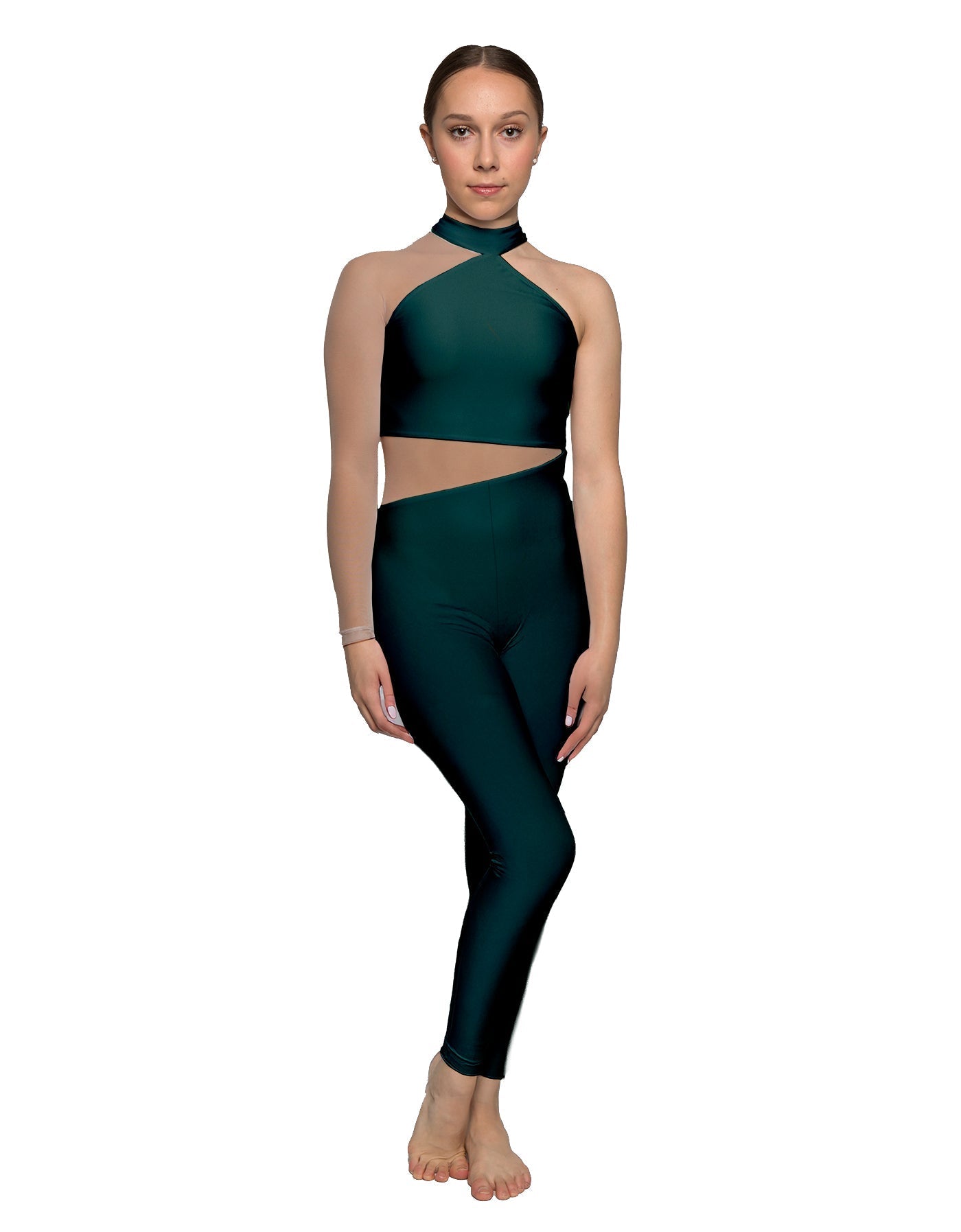 Solid Lycra Voltage Unitard