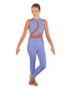 Solid Lycra Embrace Sleeveless Unitard