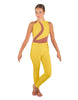 Solid Lycra Embrace Sleeveless Unitard