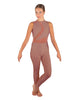 Solid Lycra Embrace Sleeveless Unitard