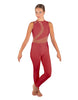 Solid Lycra Embrace Sleeveless Unitard