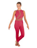 Solid Lycra Embrace Sleeveless Unitard