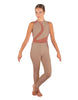 Solid Lycra Embrace Sleeveless Unitard
