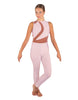 Solid Lycra Embrace Sleeveless Unitard