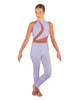 Solid Lycra Embrace Sleeveless Unitard
