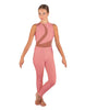 Solid Lycra Embrace Sleeveless Unitard