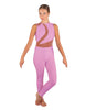 Solid Lycra Embrace Sleeveless Unitard