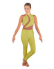 Solid Lycra Embrace Sleeveless Unitard
