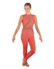 Solid Lycra Embrace Sleeveless Unitard
