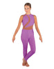 Solid Lycra Embrace Sleeveless Unitard