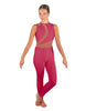 Solid Lycra Embrace Sleeveless Unitard