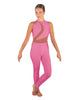 Solid Lycra Embrace Sleeveless Unitard