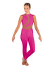 Solid Lycra Embrace Sleeveless Unitard