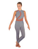 Solid Lycra Embrace Sleeveless Unitard