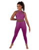 Solid Lycra Ambition Sleeveless Unitard