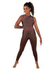 Solid Lycra Ambition Sleeveless Unitard