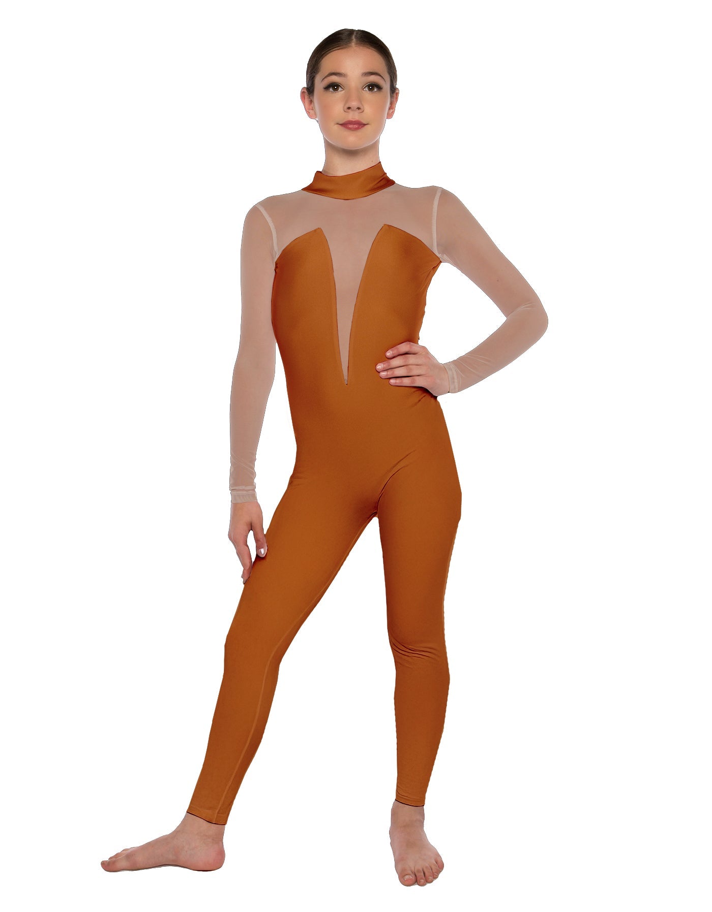 Solid Lycra Elude Unitard