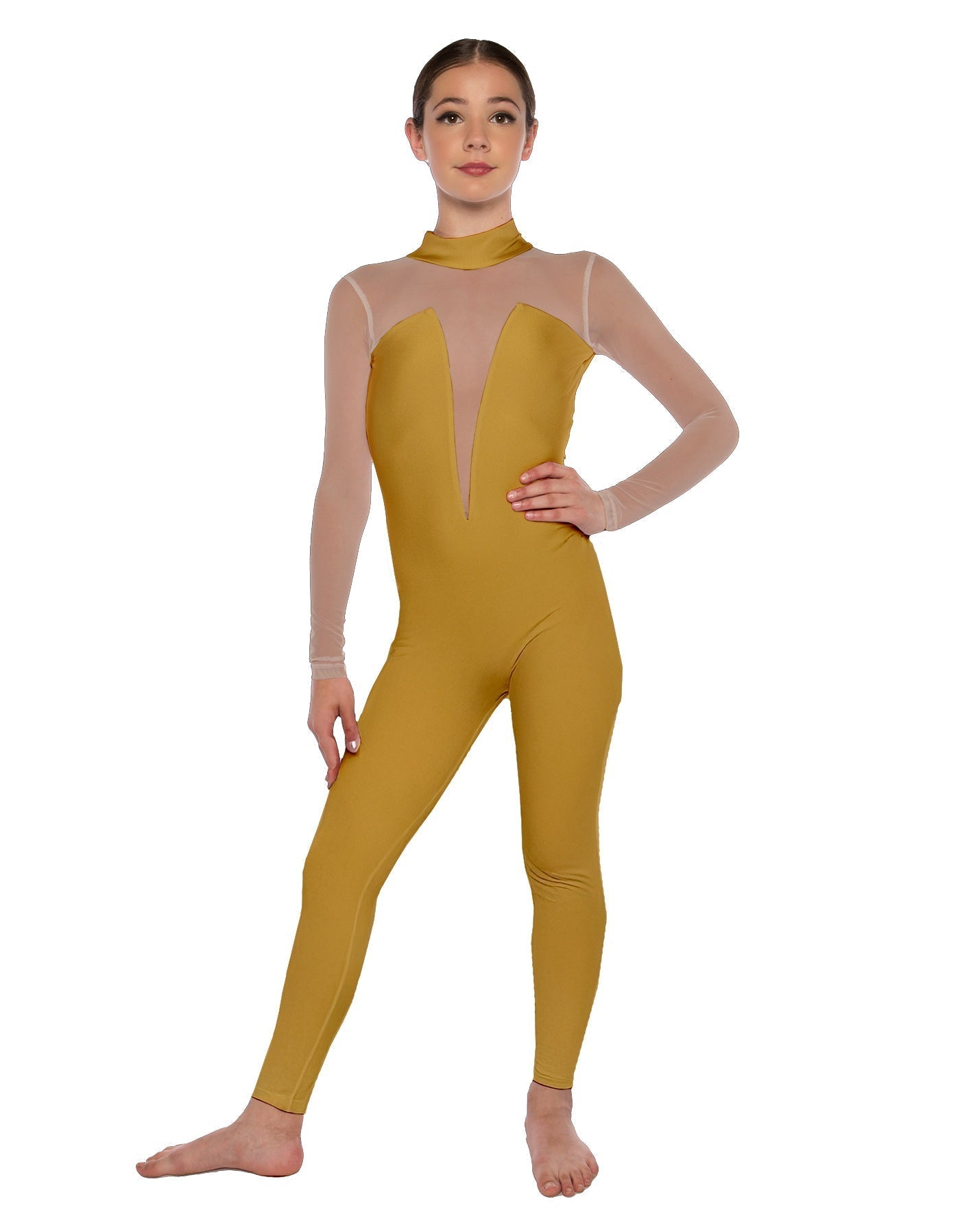 Solid Lycra Elude Unitard
