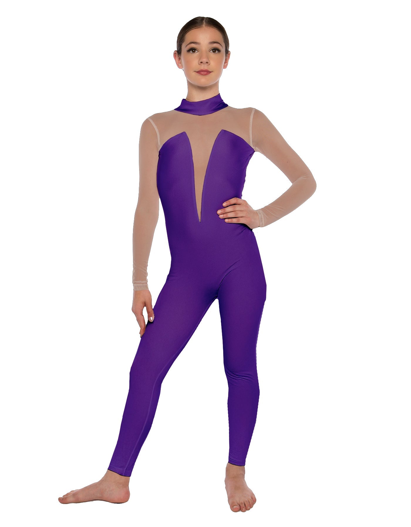 Solid Lycra Elude Unitard