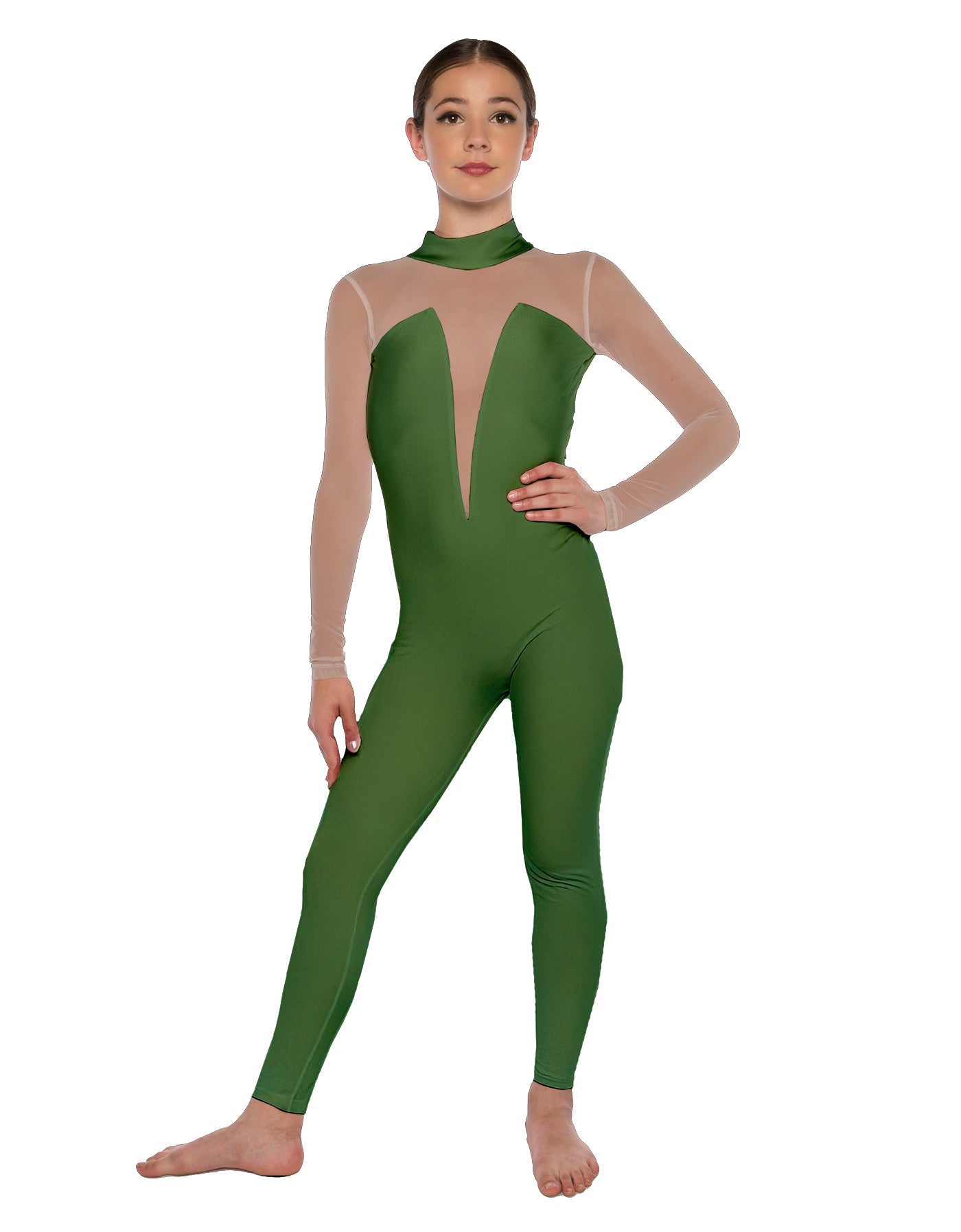 Solid Lycra Elude Unitard