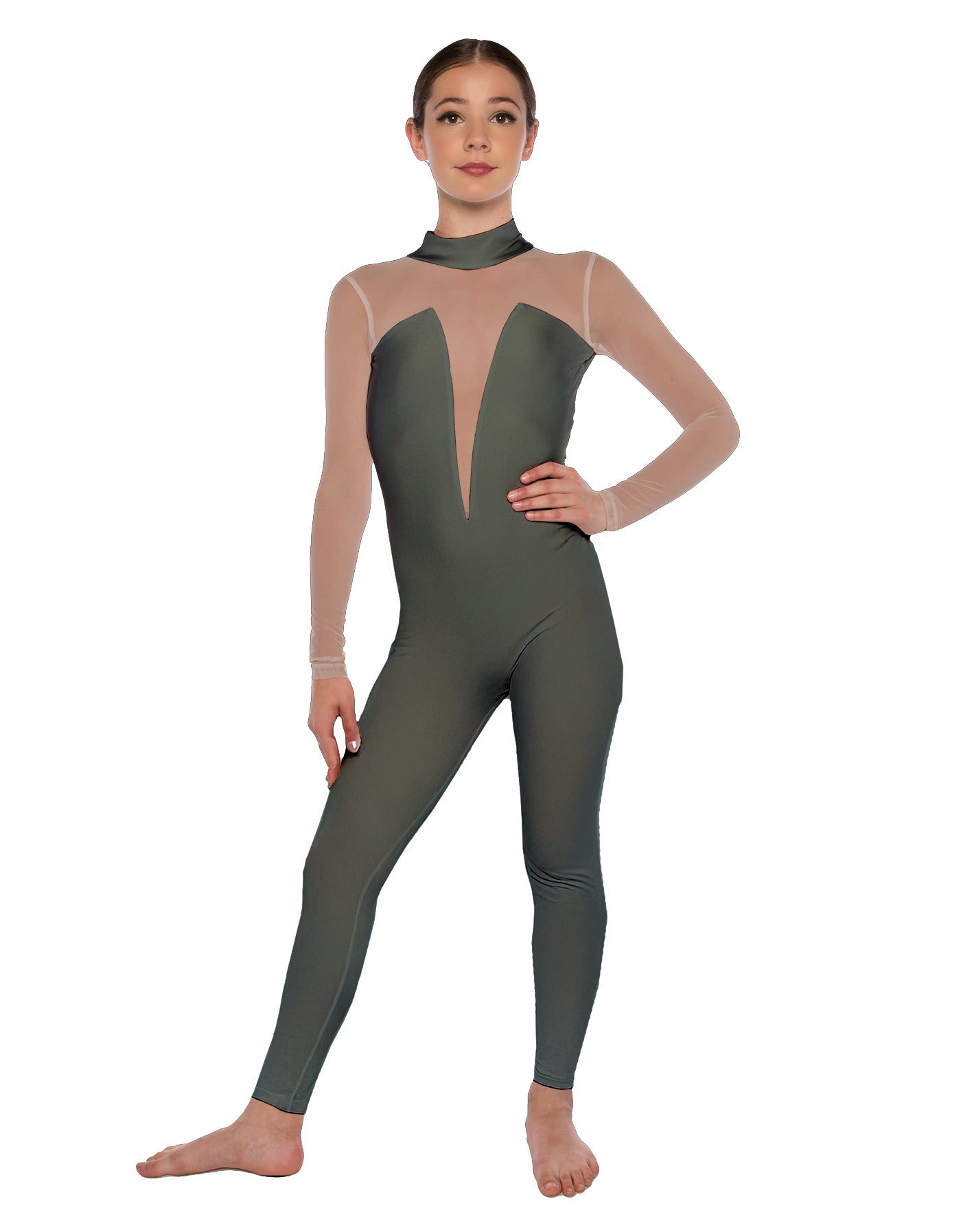 Solid Lycra Elude Unitard