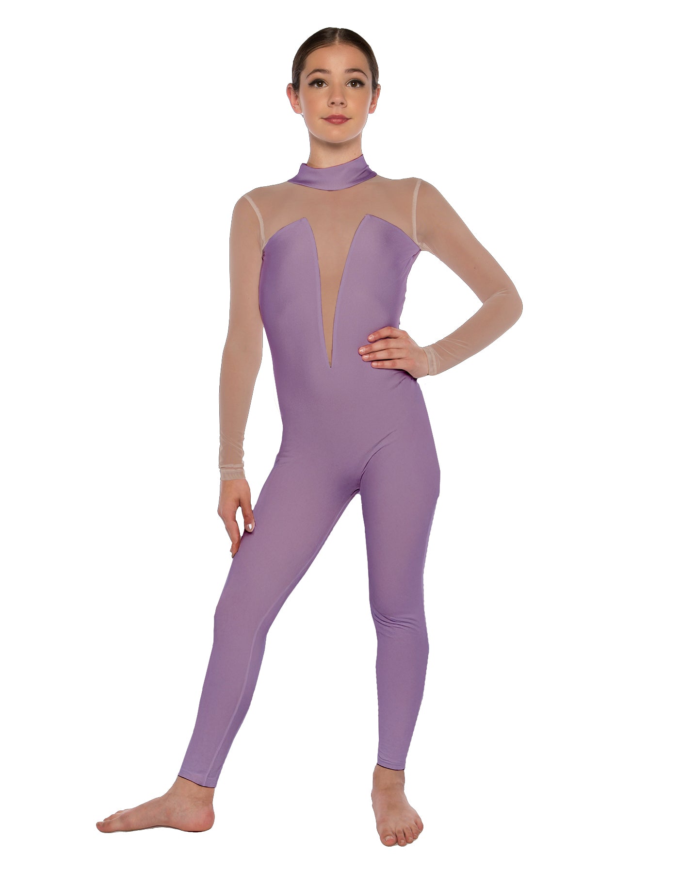 Solid Lycra Elude Unitard