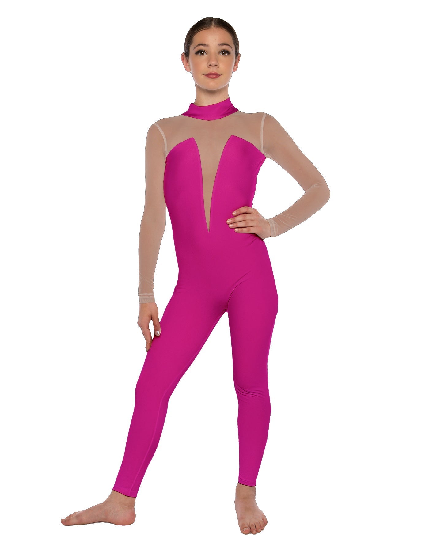 Solid Lycra Elude Unitard