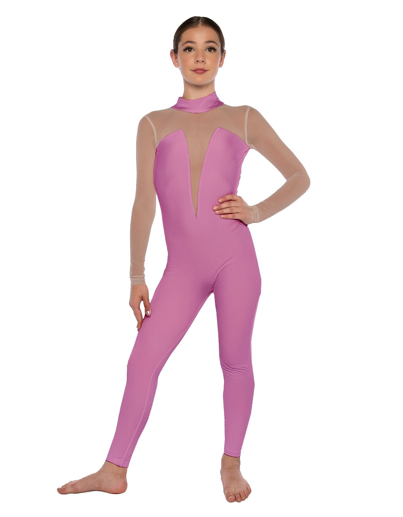 Solid Lycra Elude Unitard