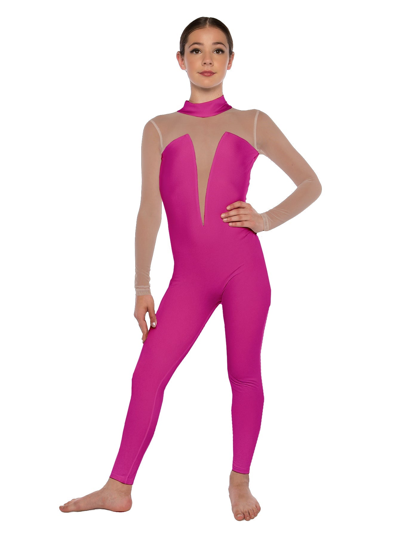 Solid Lycra Elude Unitard