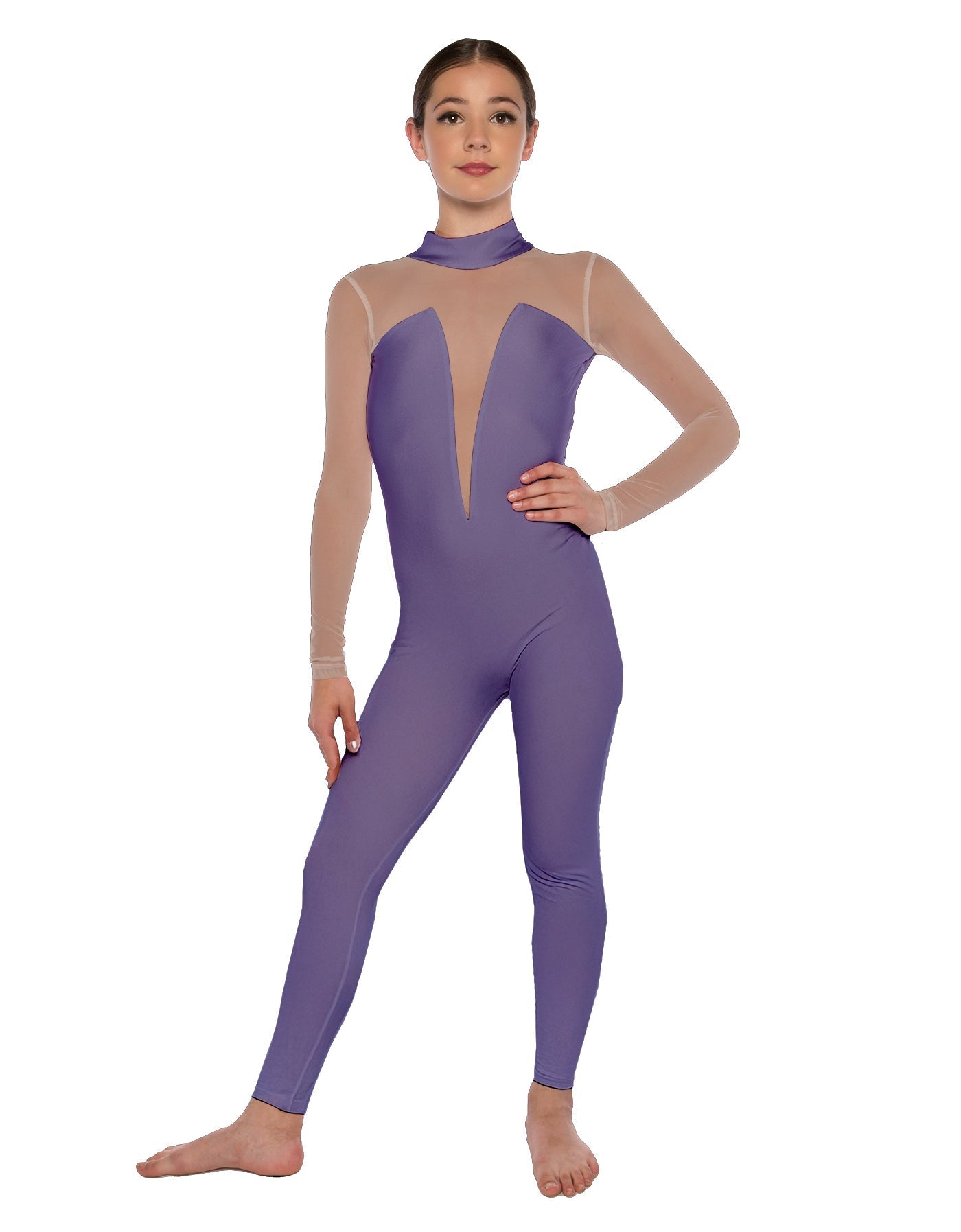 Solid Lycra Elude Unitard
