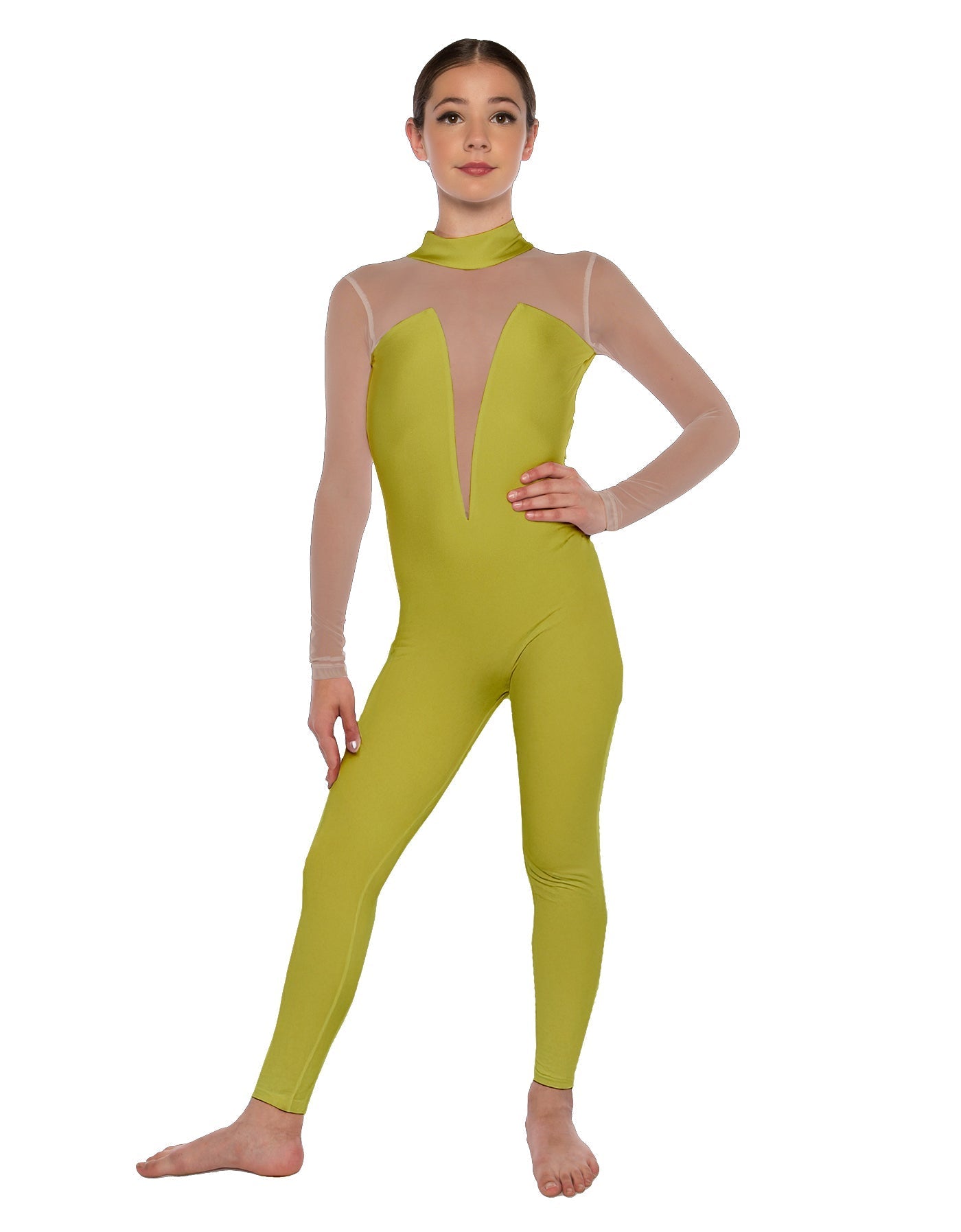 Solid Lycra Elude Unitard