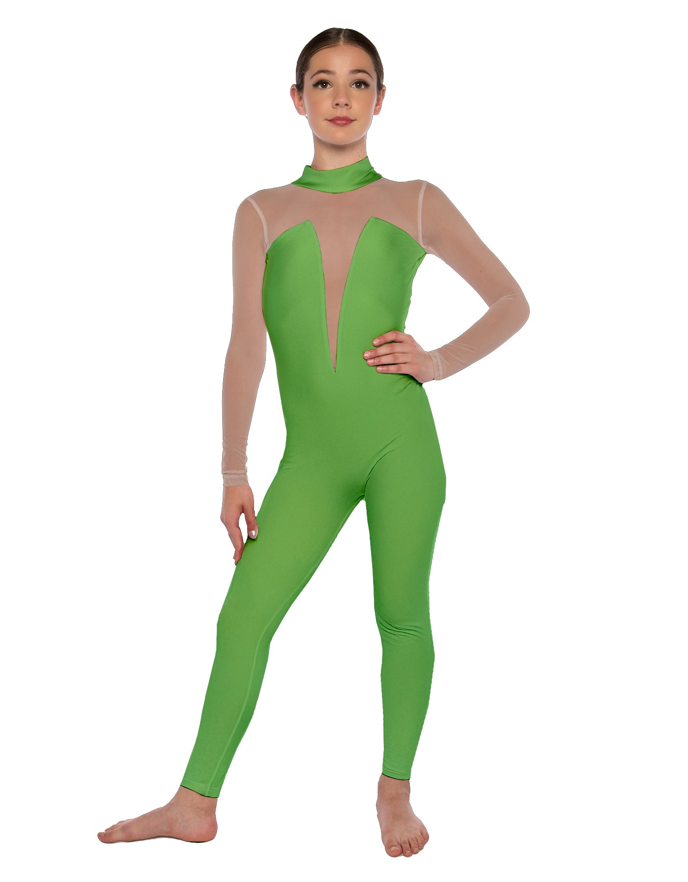 Solid Lycra Elude Unitard
