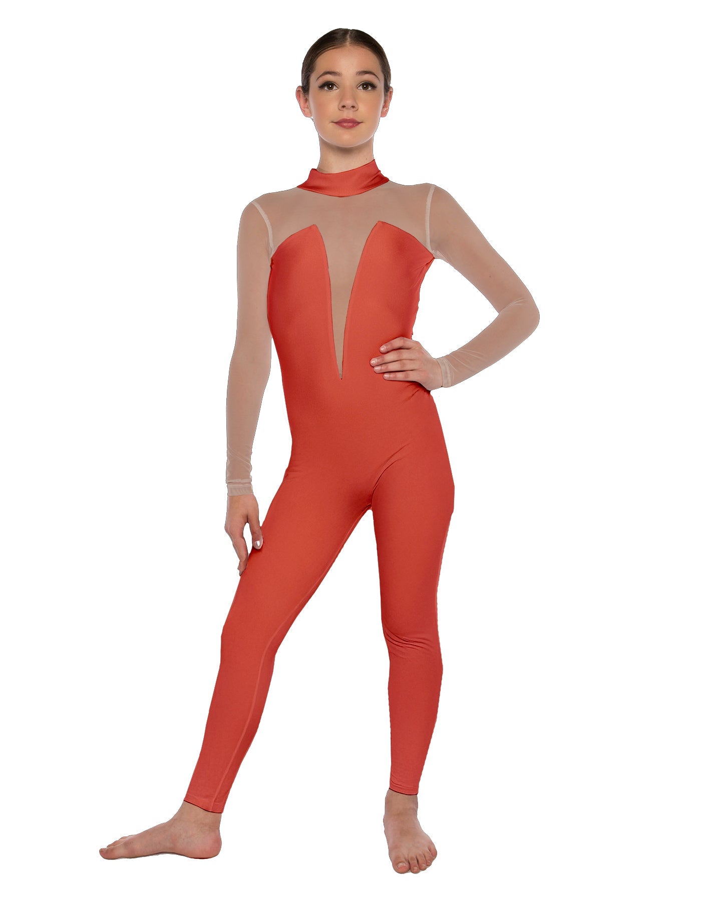 Solid Lycra Elude Unitard