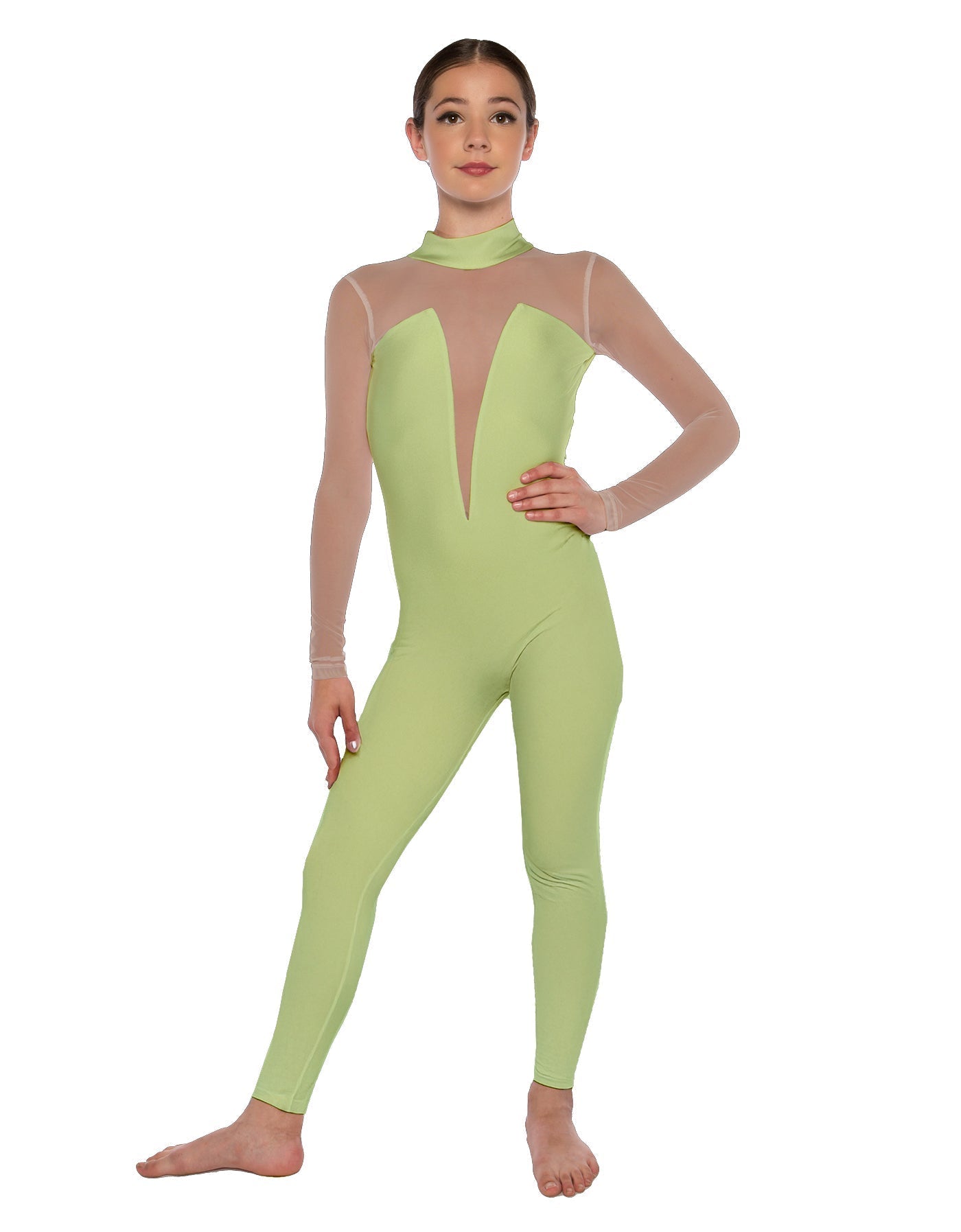 Solid Lycra Elude Unitard