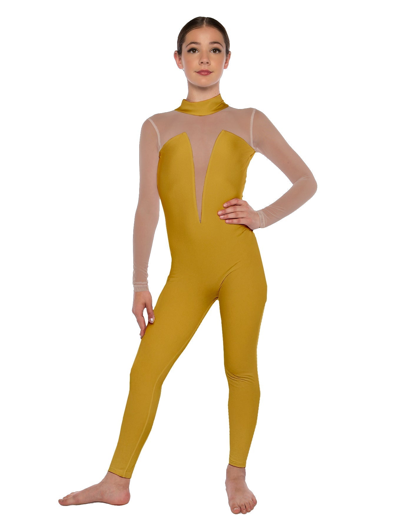 Solid Lycra Elude Unitard