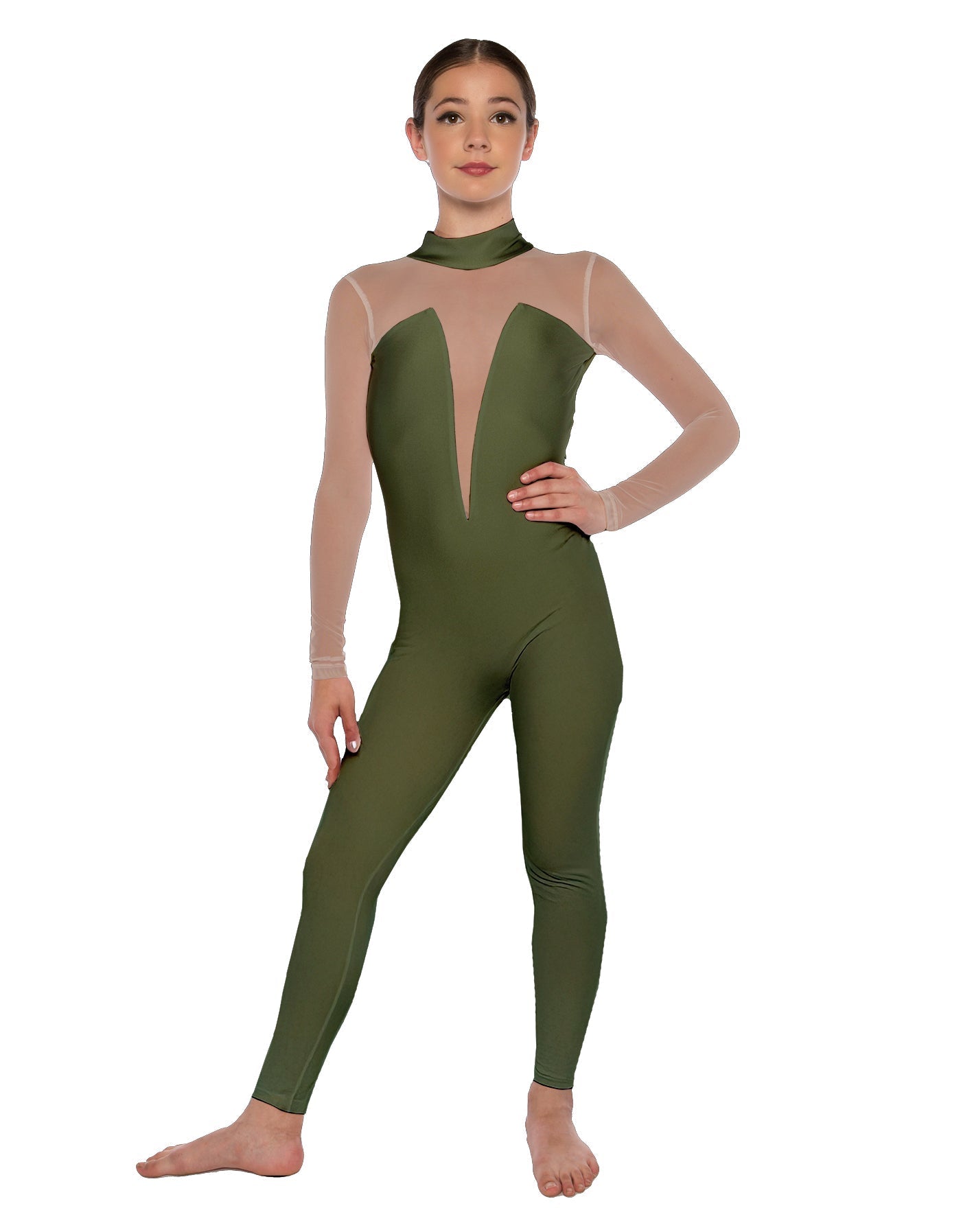Solid Lycra Elude Unitard