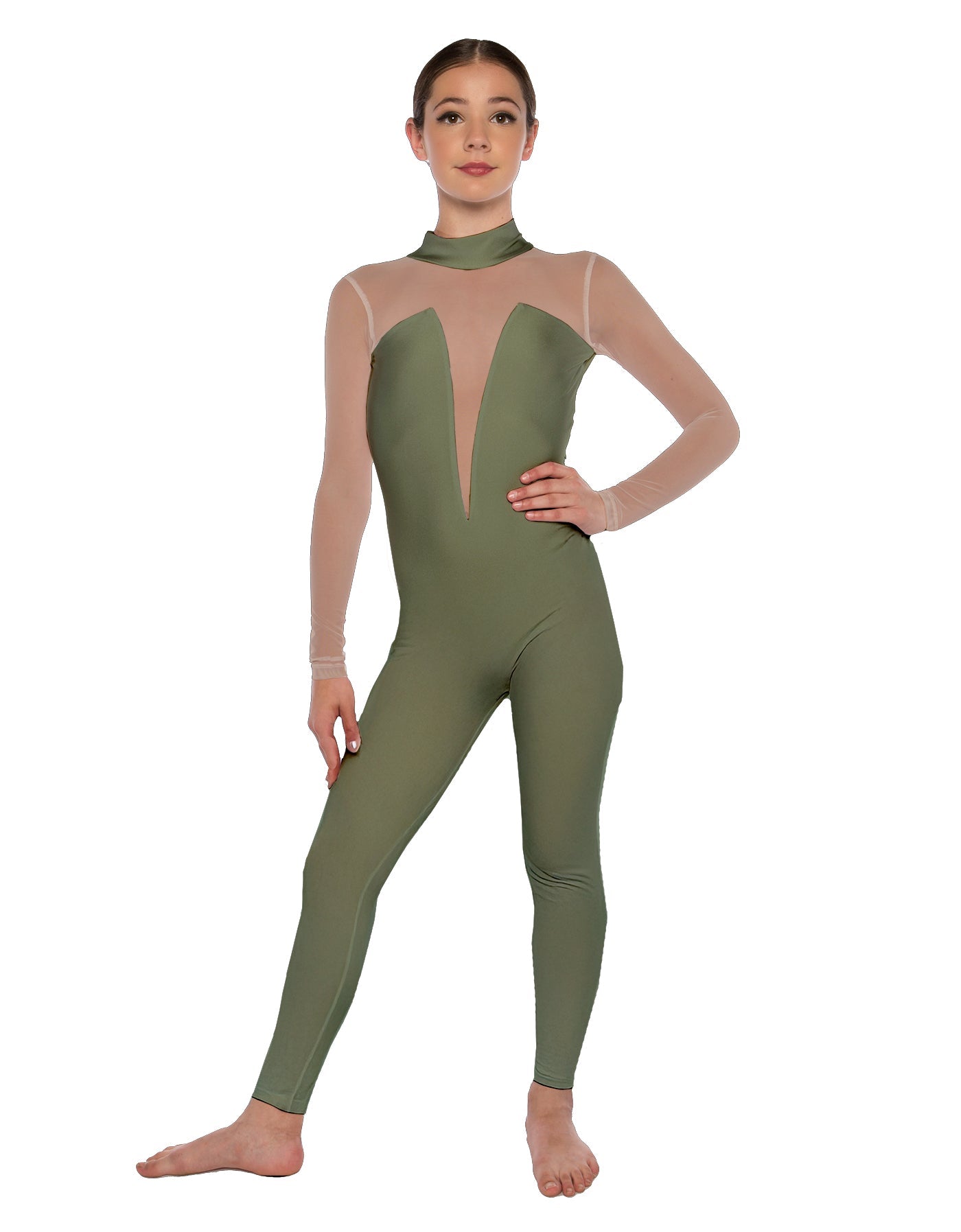 Solid Lycra Elude Unitard