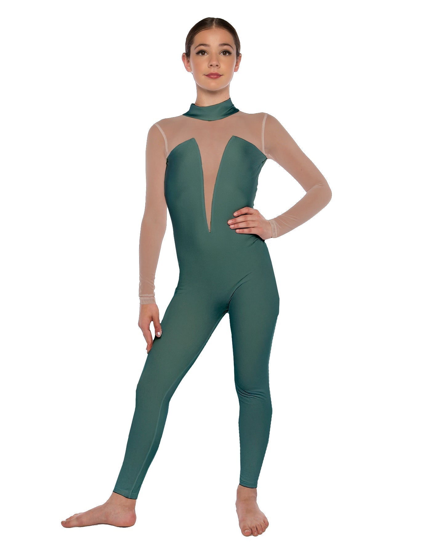 Solid Lycra Elude Unitard