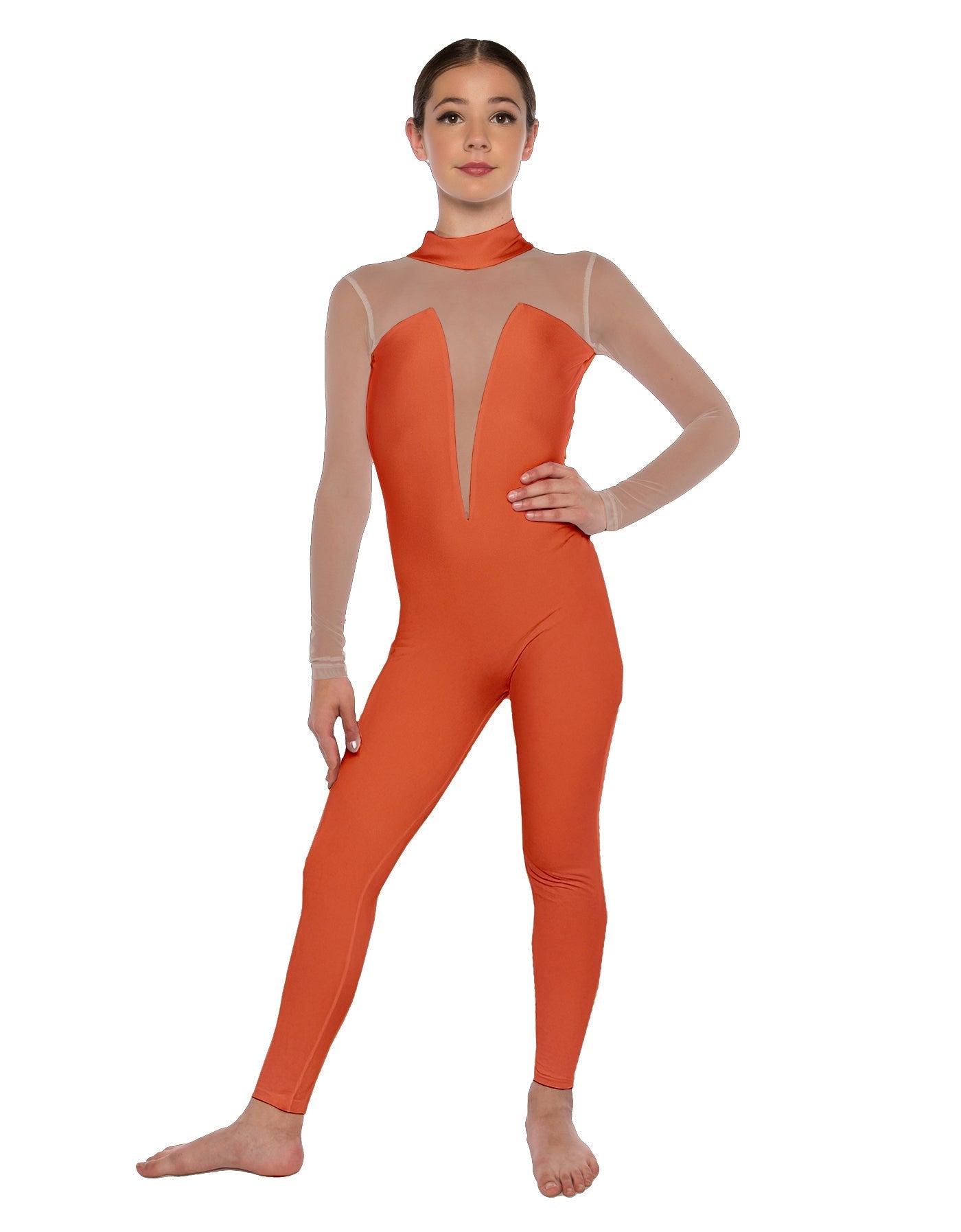 Solid Lycra Elude Unitard